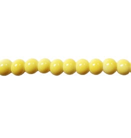 Glass Bead Opaque Yellow