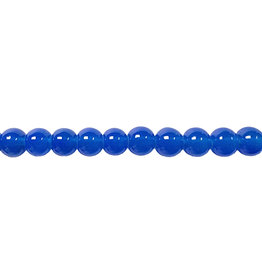 Bead World Glass Bead Strand Translucent Blue