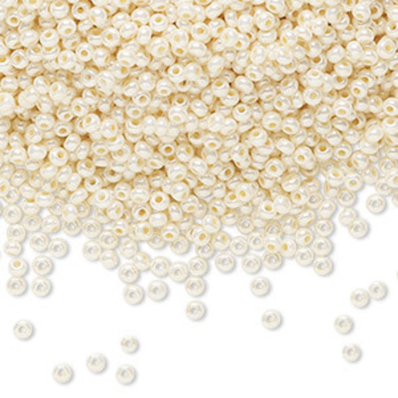 Preciosa Sb#11 Loose Opaque Dark Shell Luster 50gm pkg.