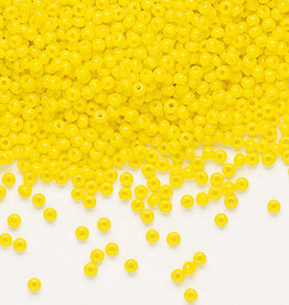 Preciosa Sb#11 Loose Opaque Lemon Yellow 50gm pkg.