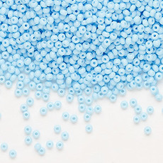 Preciosa Sb#11 Loose Opaque Light Turquoise 50gm pkg.