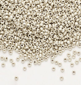 Preciosa Sb#11 Loose Opaque Matte Metallic -Dyed Crystal Clear 50gm pkg.