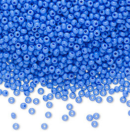 Preciosa Sb#11 Loose Opaque Medium Blue 50gm pkg.