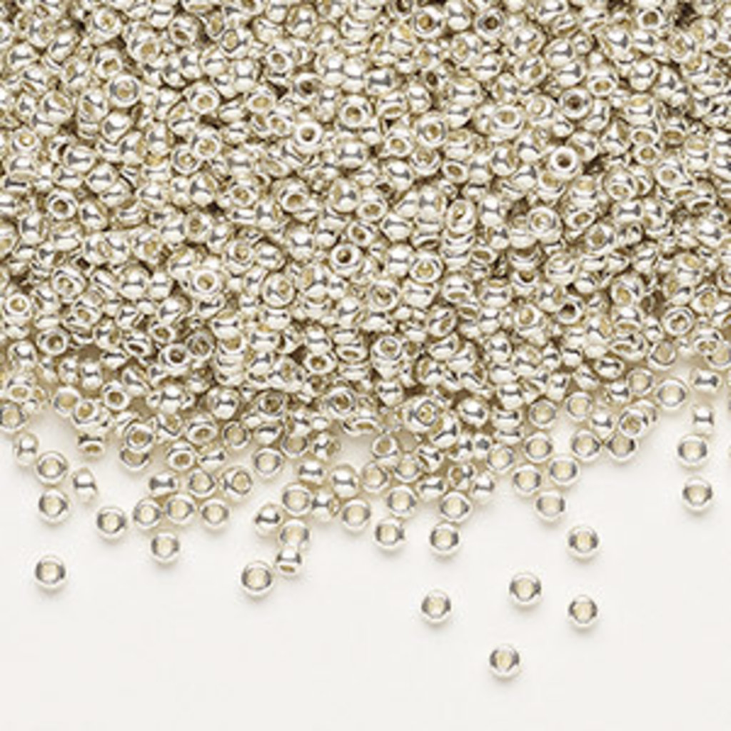 Preciosa Sb#11 Loose Opaque allic -Dyed Crystal Clear 50gm pkg.