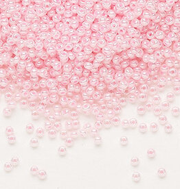 Preciosa Sb#11 Loose Opaque Pastel Pink Luster 50gm pkg.