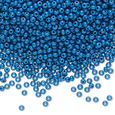 Preciosa Sb#11 Loose Opaque Patriot Blue 50gm pkg.