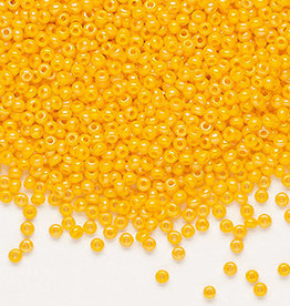 Preciosa Sb#11 Loose Opaque Rainbow Orange 50gm pkg.