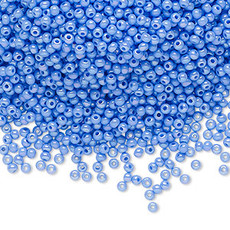 Preciosa Sb#11 Loose Opaque Rainbow Powder Blue 50gm pkg.