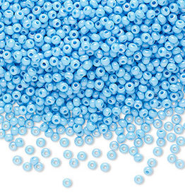 Preciosa Sb#11 Loose Opaque Rainbow Sky Blue 50gm pkg.