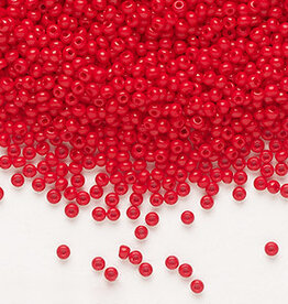 Preciosa Sb#11 Loose Opaque Red 50gm pkg.