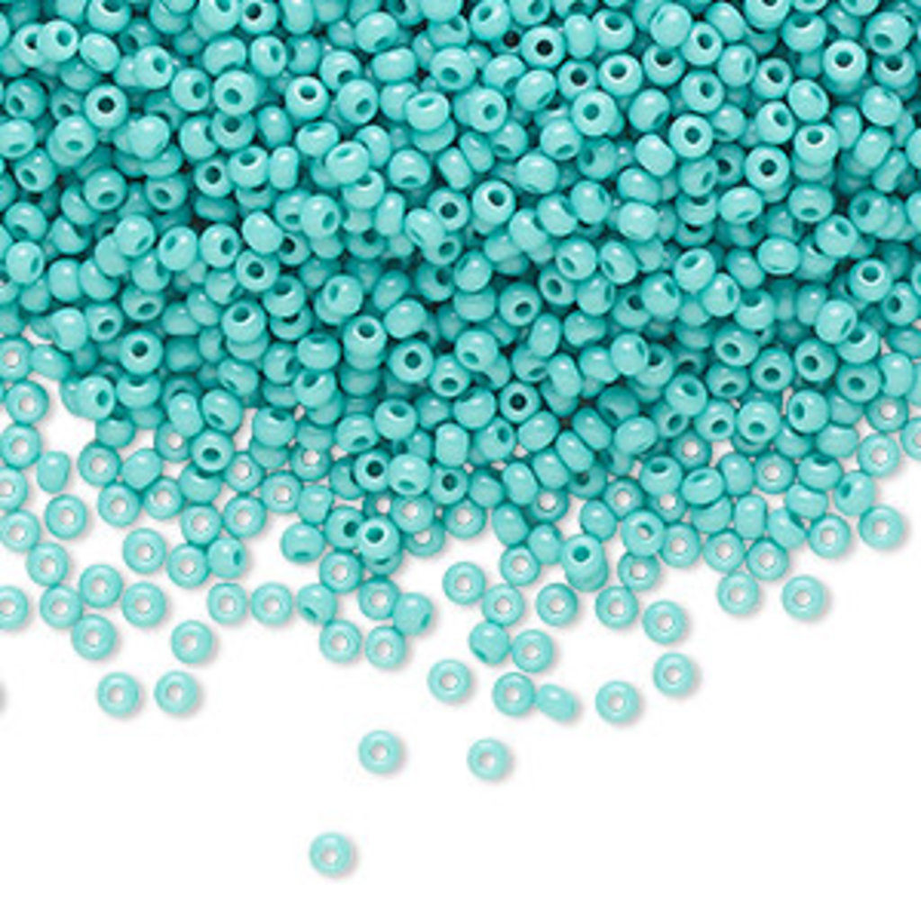 Preciosa Sb#11 Loose Opaque Seafoam Green 50gm pkg.