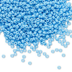 Preciosa Sb#11 Loose Opaque Sky Blue 50gm pkg.
