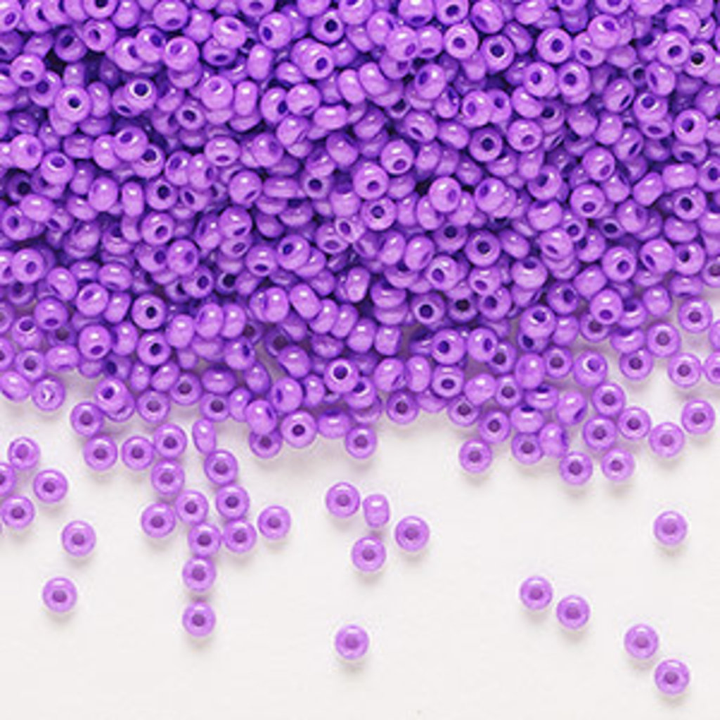 Preciosa Sb#11 Loose Opaque Violet Luster 50gm pkg.