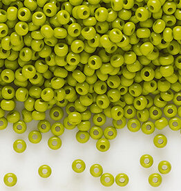 Preciosa Sb#11 Loose Opaque Wasabi Green 50gm pkg.