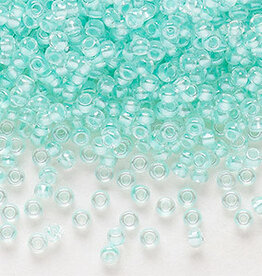 Preciosa Sb#11 Loose TL Color-Lined Pastel Green Luster 50gm pkg.