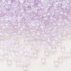 Preciosa Sb#11 Loose TL Color-Lined Pastel Violet Luster 50gm pkg.