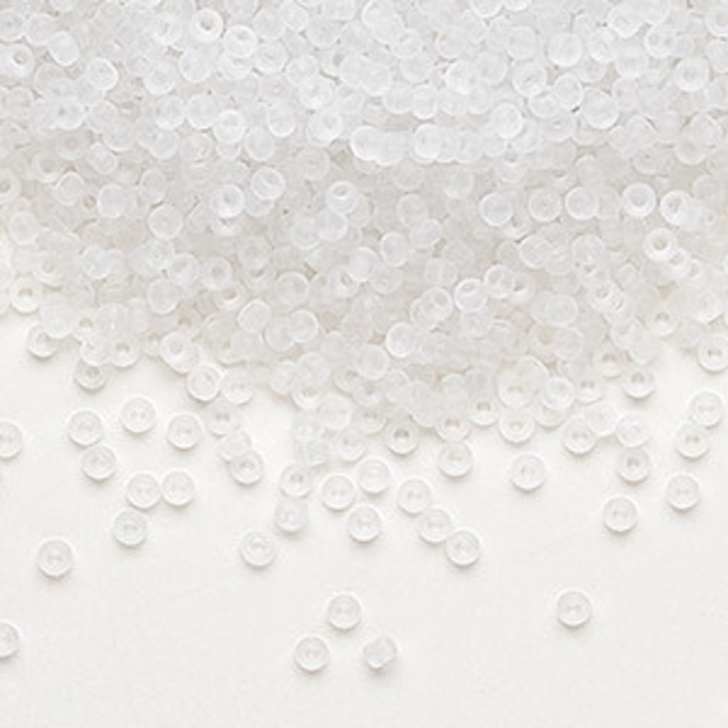 Preciosa Sb#11 Loose TL Matte Crystal Clear 50gm pkg.