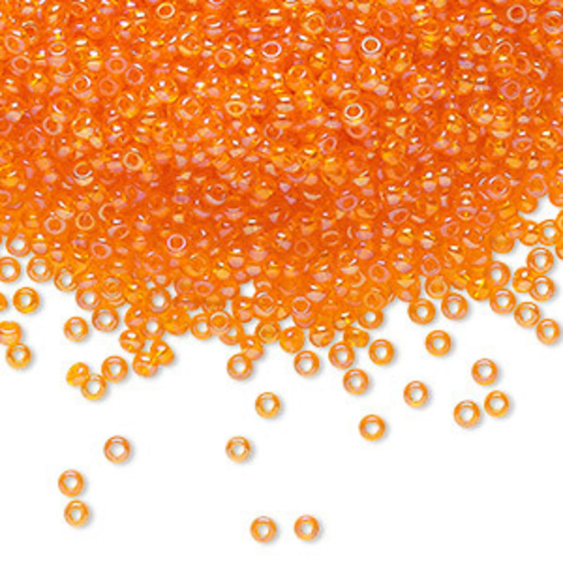 Preciosa Sb#11 Loose TL Rainbow Orange 50gm pkg.