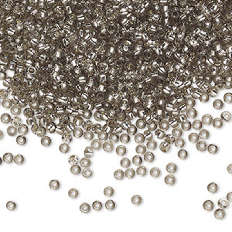 Preciosa Sb#11 Loose TL Silver-Lined Solgel Dyed Grey 50gm pkg.