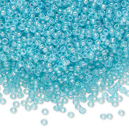 Preciosa Sb#11 Loose TL Solgel Dyed Rainbow Teal 50gm pkg.