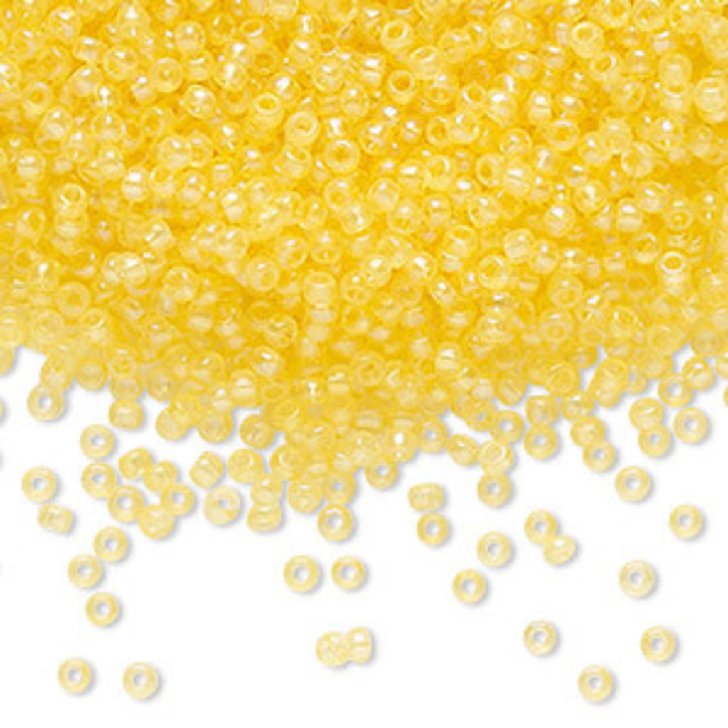 Preciosa Sb#11 Loose TL Solgel Dyed Rainbow Yellow 50gm pkg.
