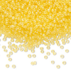 Preciosa Sb#11 Loose TL Solgel Dyed Rainbow Yellow 50gm pkg.
