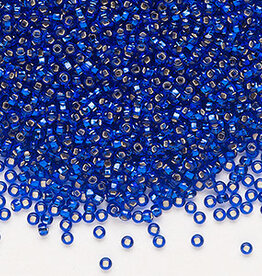 Preciosa Sb#11 SH TP Silver-Lined Medium Blue 50gm pkg.