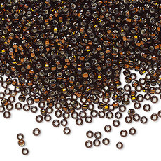 Preciosa Sb#11 SH TP Silver-Lined Root Beer 50gm pkg.