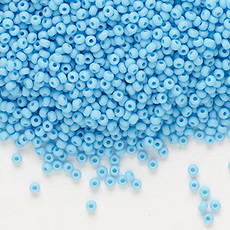 Preciosa Sb#11 Loose Opaque Matte Sky Blue 50gm pkg.