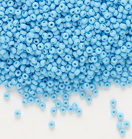 Preciosa Sb#11 Loose Opaque Matte Sky Blue 50gm pkg.