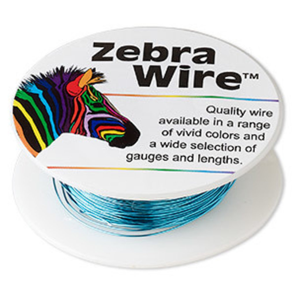 Zebra Wire Zebra Wire Turquoise Blue