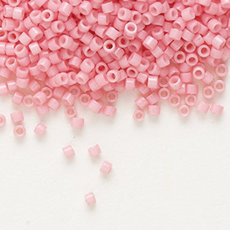 Miyuki Delica #11 Opaque Powder Pink DB2116 7.5gms