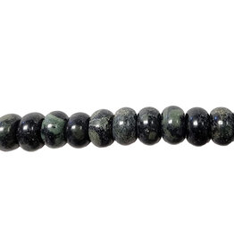 Kambaba Jasper Smooth Rondelle 16" Strand
