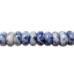 Sodalite Smooth Rondelle 16" Strand