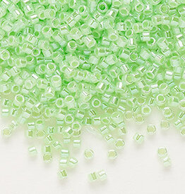 Miyuki Delica #11 Color-Lined Limeade Db0237 7.5gms