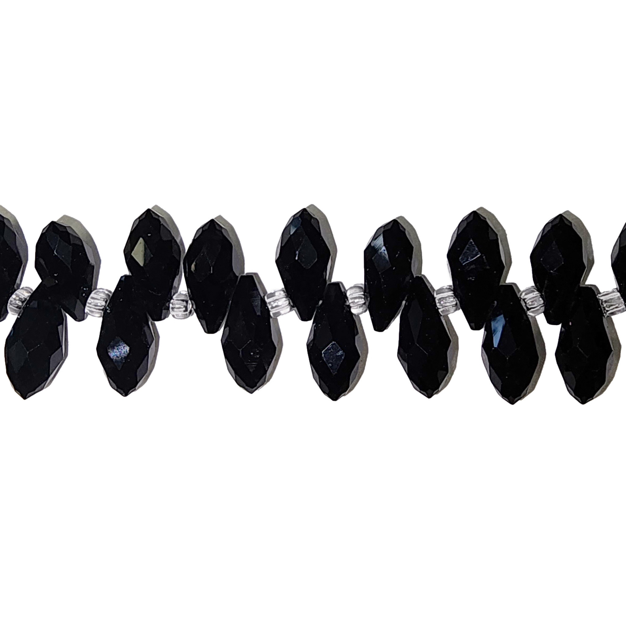 Metal teardrop beads deals