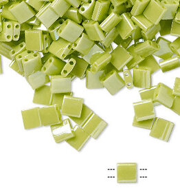Miyuki Tila Opaque Luster Apple Green 10Gm A2375