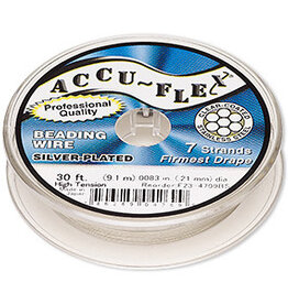 Accu-Flex Accu-flex SLP Beading Wire Clear .21 30Ft 7S