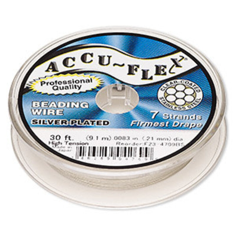 Accu-Flex Accu-flex SP Beading Wire Clear .21 30Ft 7S