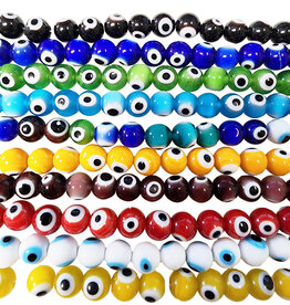Evil Eye Glass Beads Strand