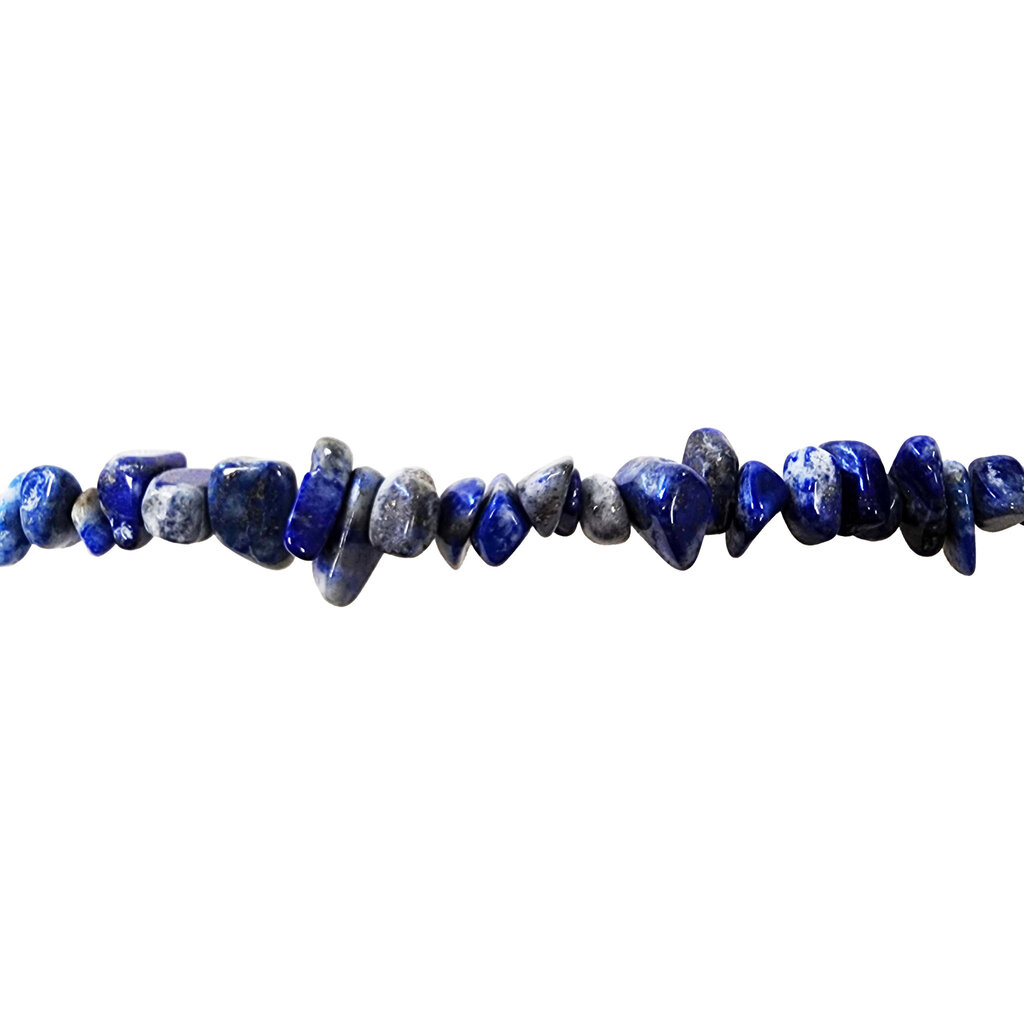 Lapis Lazuli Gemstone Chips Medium 32" Strand