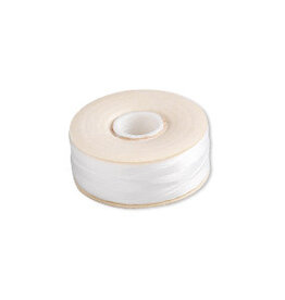 Nymo Thread Nymo White #O Bobbin 90yd