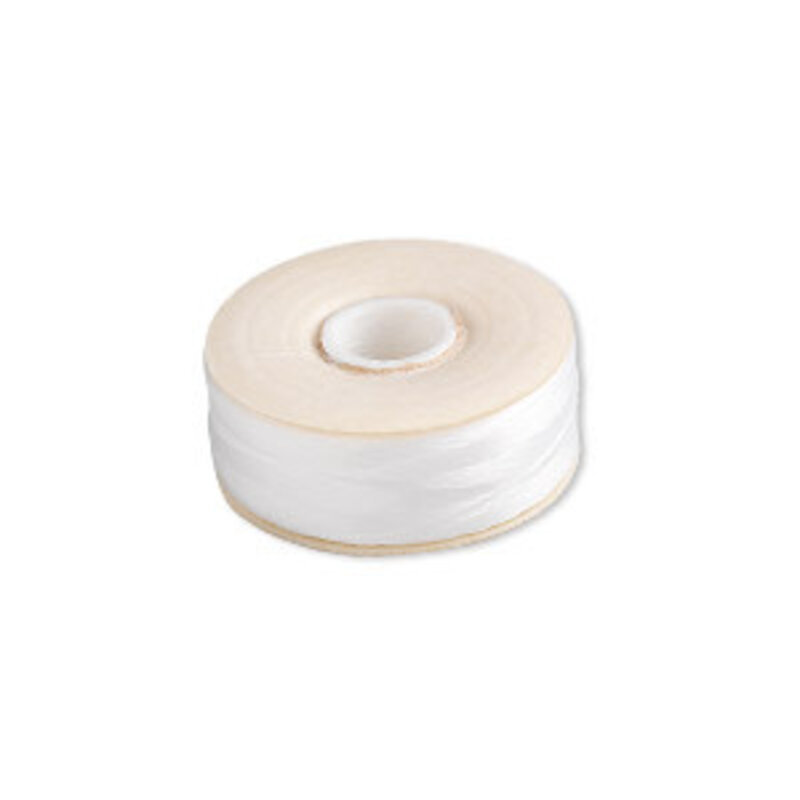 Nymo Thread Nymo White #0 Bobbin 90yd