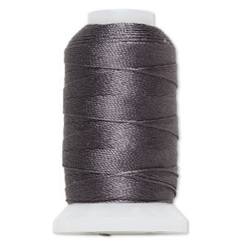 Purely Silk Thread Silk Dark Grey  F 200 Yd