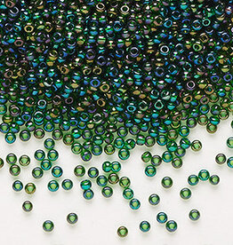 Preciosa Sb#11 Loose TL Rainbow Medium Green 50gm pkg.