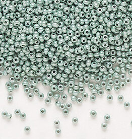 Preciosa Sb#11 Loose Opaque Green Luster CW 50gm pkg.