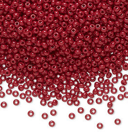 Preciosa Sb#11 Loose Opaque Red Coral 50gm pkg.