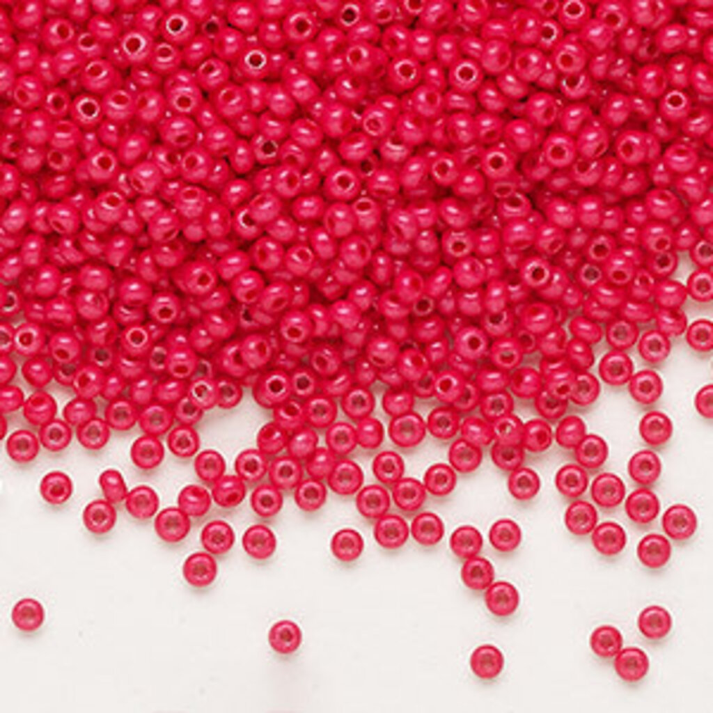 Preciosa Sb#11 Loose OPQ Terra Intensive Red 50gm pkg.
