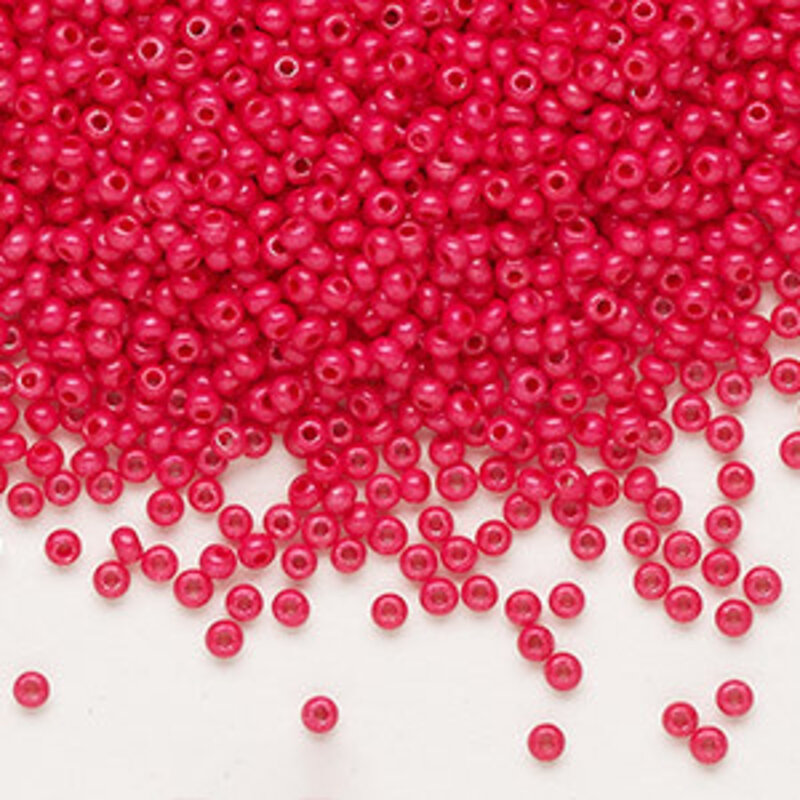 Preciosa Sb#11 Loose OPQ Terra Intensive Red 50gm pkg.