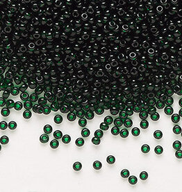 Preciosa Sb#11 Loose Transparent Dark Green 50-gram pkg.